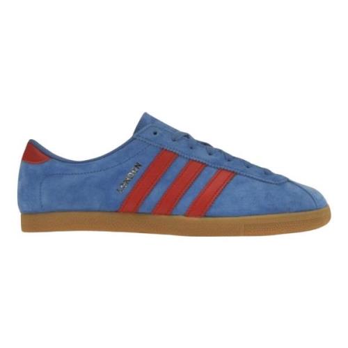 London City Series Blue Red Sneakers Adidas , Blue , Heren