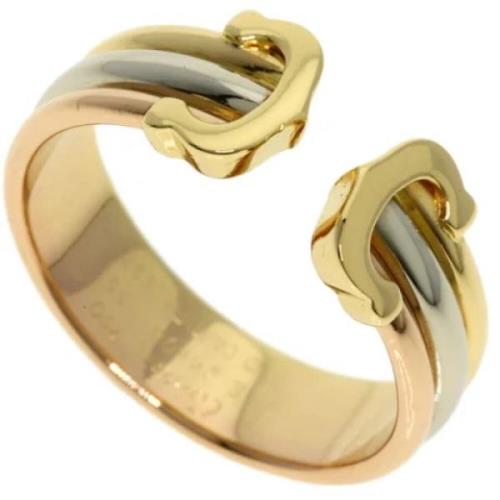 Pre-owned Yellow Gold rings Cartier Vintage , Yellow , Dames