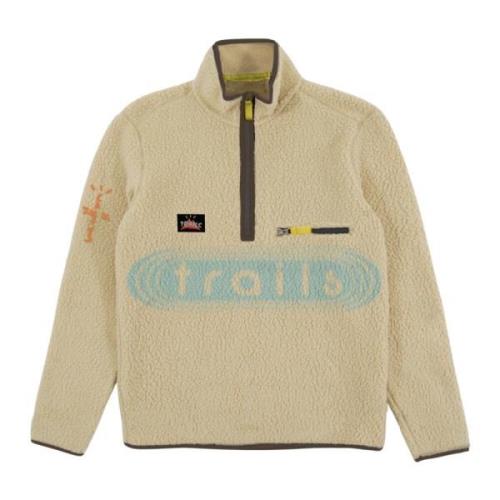 Beperkte oplage Sherpa Pullover Natuurlijk Travis Scott , Beige , Here...