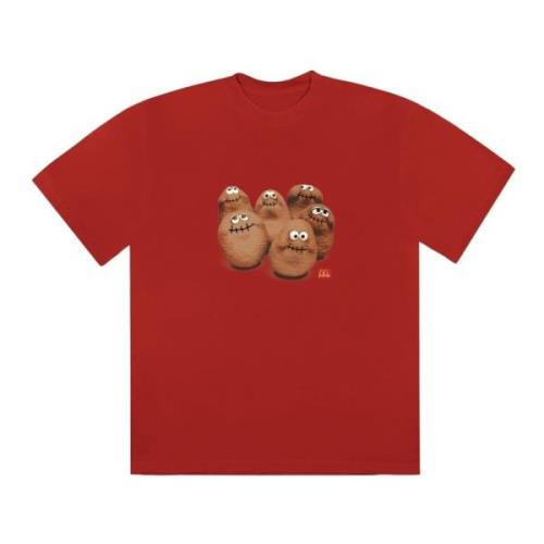 Rode Squad Limited Edition T-shirt Travis Scott , Red , Heren