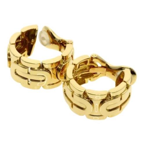 Pre-owned Yellow Gold earrings Cartier Vintage , Yellow , Dames