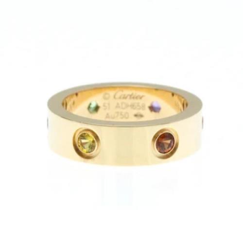 Pre-owned Yellow Gold rings Cartier Vintage , Yellow , Dames