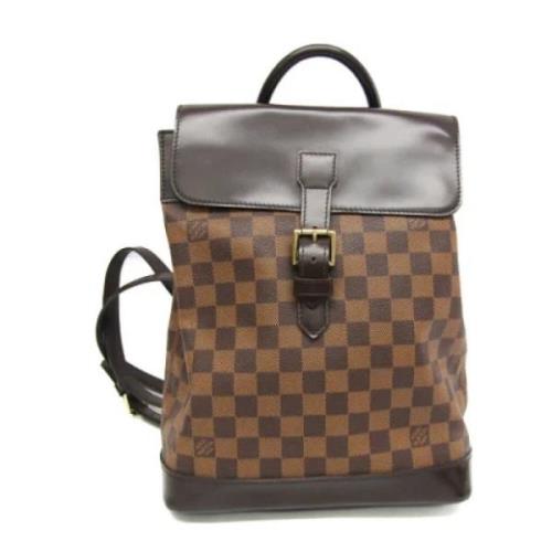 Pre-owned Canvas louis-vuitton-bags Louis Vuitton Vintage , Brown , Da...