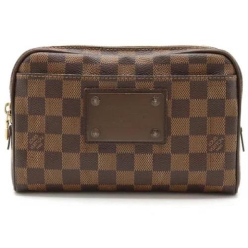 Pre-owned Fabric louis-vuitton-bags Louis Vuitton Vintage , Brown , Da...