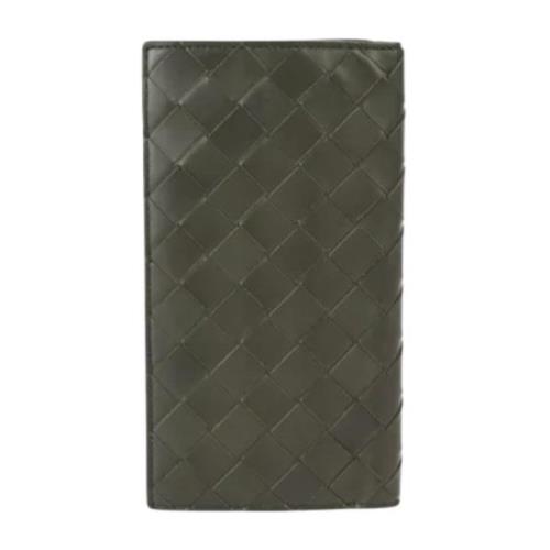 Pre-owned Leather wallets Bottega Veneta Vintage , Black , Dames