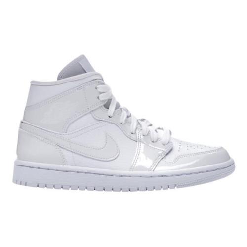 Beperkte oplage Air Jordan 1 Mid Nike , White , Dames