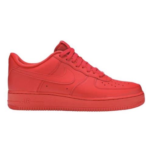 Beperkte Oplage Rood Air Force 1 Nike , Red , Heren