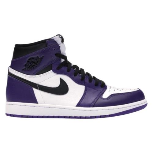 Paars Wit Retro High Limited Edition Nike , Purple , Heren