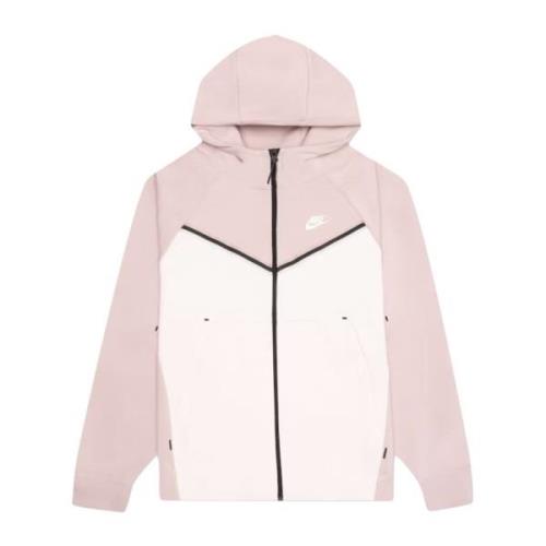 Tech Fleece Windrunner Full Zip Hoodie Nike , Pink , Dames