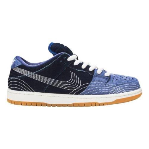 Beperkte Oplage Denim Gum Sashiko Skateboard Schoenen Nike , Blue , He...