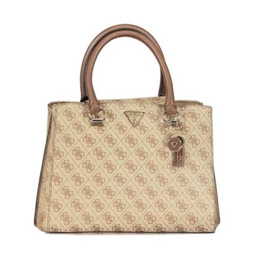 Beige Noelle Bag 2 met meerdere compartimenten Guess , Beige , Dames