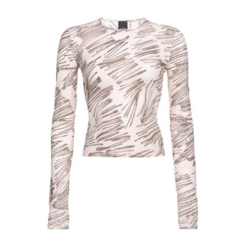 Trendy Sweater Selection Pinko , Beige , Dames