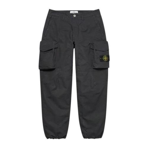 Beperkte oplage Reactieve Ice Camo Cargo Broek Stone Island , Gray , H...