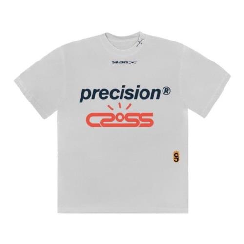 Limited Edition Precision Tee Grijs Travis Scott , Gray , Heren