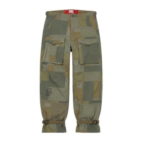 Limited Edition Patchwork Cargo Pant Olive Comme des Garçons , Green ,...