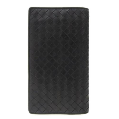 Pre-owned Leather wallets Bottega Veneta Vintage , Black , Dames