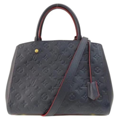 Pre-owned Fabric louis-vuitton-bags Louis Vuitton Vintage , Black , Da...