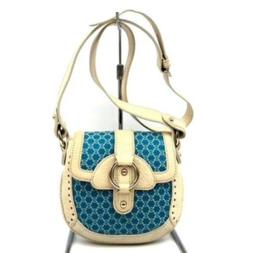 Pre-owned Fabric celine-bags Celine Vintage , Green , Dames