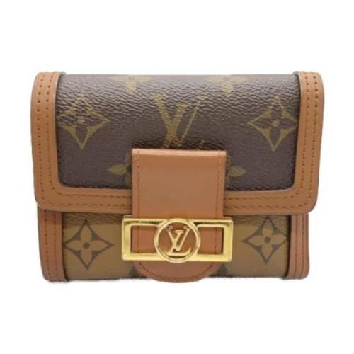 Pre-owned Canvas wallets Louis Vuitton Vintage , Brown , Dames