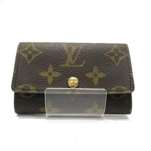 Pre-owned Canvas key-holders Louis Vuitton Vintage , Brown , Dames