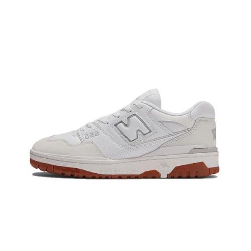 Witte Gum Sneakers New Balance , White , Heren