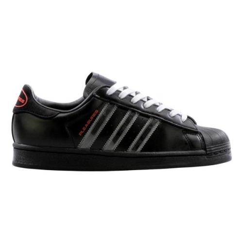 Limited Edition Superstar Pleasures Sneaker Adidas , Black , Heren