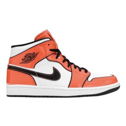 Beperkte oplage Air Jordan 1 Mid Nike , Orange , Heren