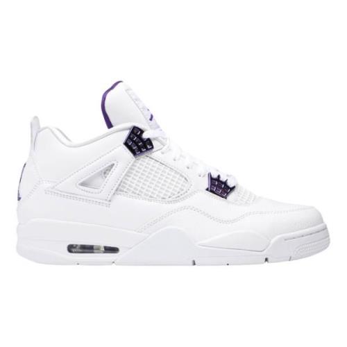 Metallic Purple Air Jordan 4 Limited Edition Nike , White , Heren