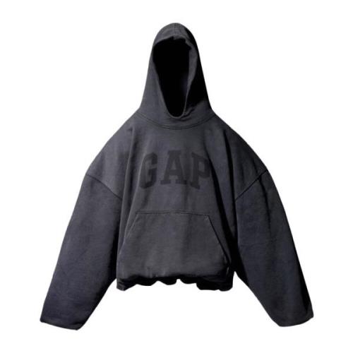 Limited Edition Dove Hoodie Gewassen Zwart Balenciaga , Black , Heren