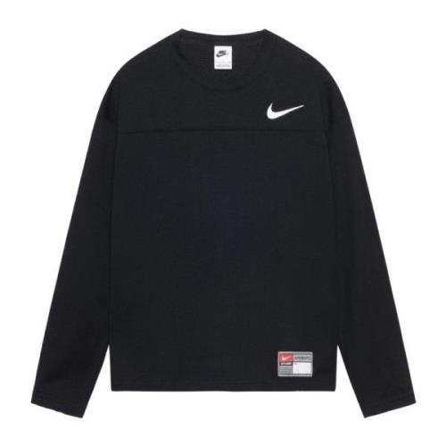 Beperkte Editie Zwart Mesh Jersey Nike , Black , Heren