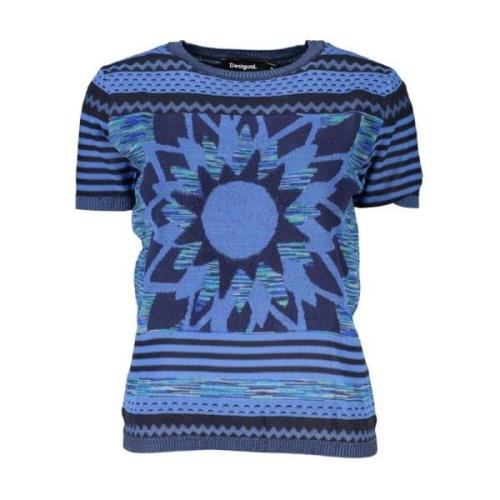 T-Shirts Desigual , Blue , Dames