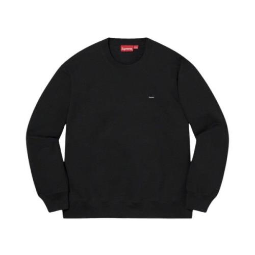 Beperkte Oplage Zwarte Crewneck Supreme , Black , Heren