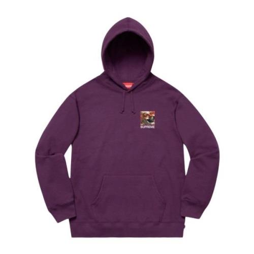 Beperkte oplage capuchontrui aubergine Supreme , Purple , Heren