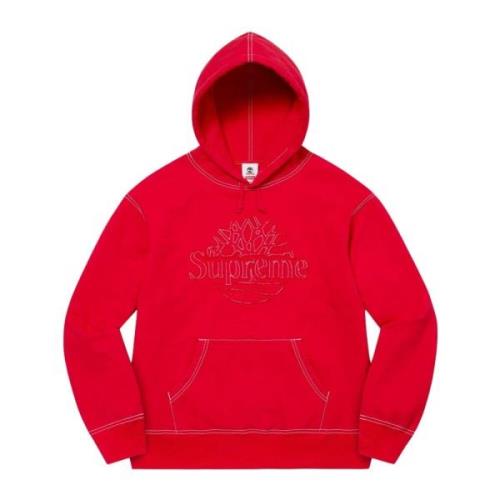 Beperkte oplage capuchontrui rood Supreme , Red , Heren