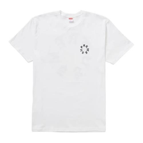 Marmer T-shirt Limited Edition Wit Supreme , White , Heren