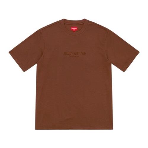 Kralen Logo Top Limited Edition Supreme , Brown , Heren