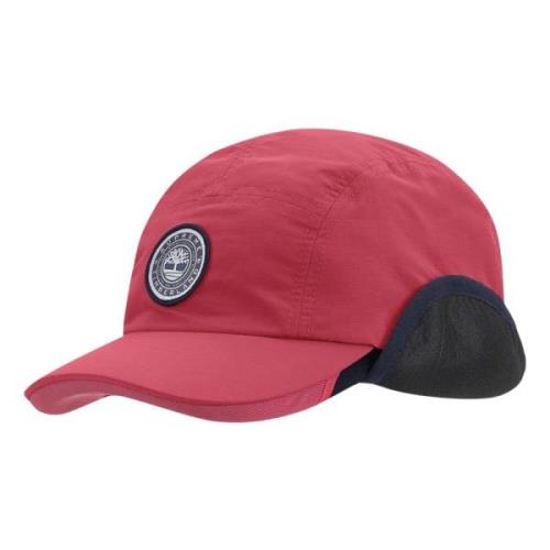 Beperkte oplage Oorflap Camp Cap Burgundy Supreme , Red , Unisex