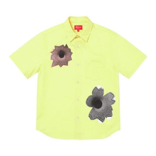 Beperkte Oplage Nate Lowman Grafisch Shirt Supreme , Yellow , Heren