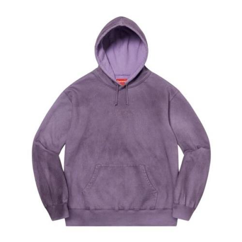 Violet Spray Hooded Sweatshirt Limited Edition Supreme , Purple , Here...