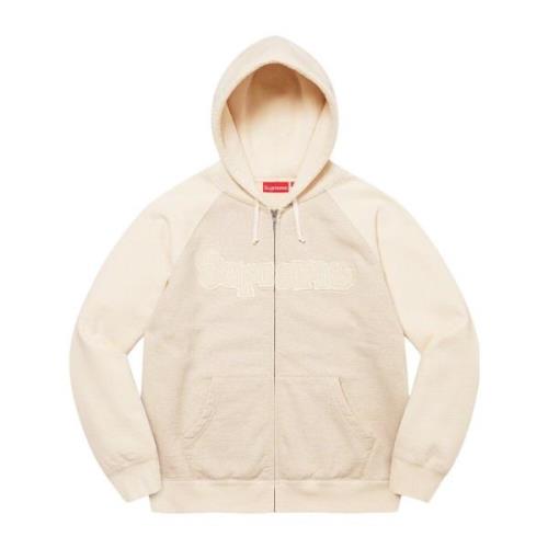 Beperkte oplage Gonz Appliqué Hoodie Natuur Supreme , Beige , Heren