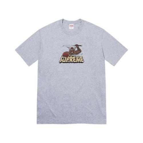 Exclusieve Samurai Tee Heather Grey Supreme , Gray , Heren