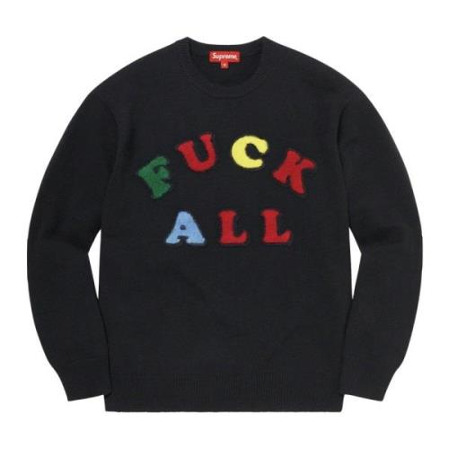 Beperkte oplage Jamie Reid Sweater Zwart Supreme , Black , Heren