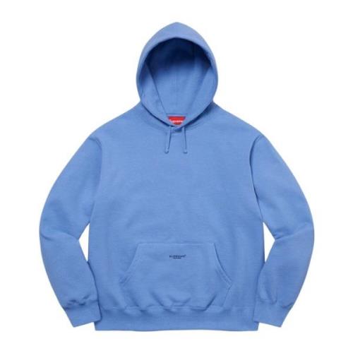 Beperkte oplage Micro Logo Hoodie Lichtblauw Supreme , Blue , Heren