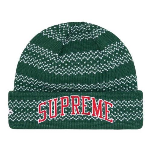 Beperkte Oplage Groene Beanie Supreme , Green , Unisex