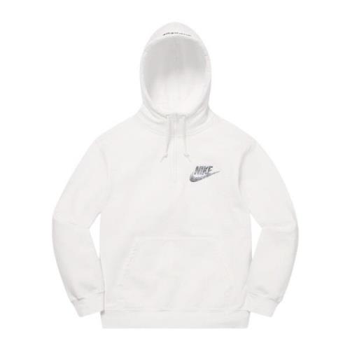 Beperkte Oplage Half Zip Hoodie Wit Nike , White , Heren