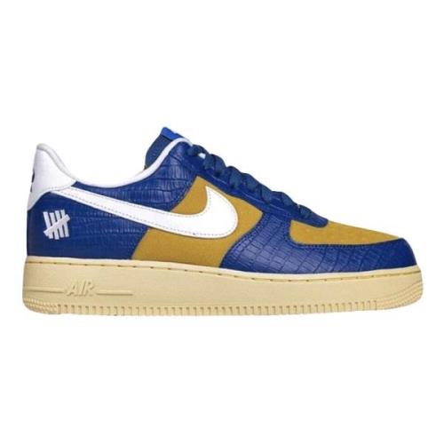 Beperkte Oplage Undefeated Dunk Vs. AF1 Croc Blauw Geel Nike , Blue , ...