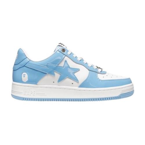 Beperkte oplage Blauwe Bape Sta Low Nike , Blue , Heren