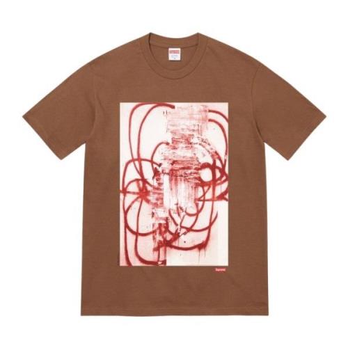 Klassieke Tee Bruin Christopher Wool 2001 Supreme , Brown , Heren