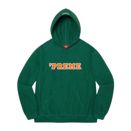 Donkergroene Hoodie Beperkte Oplage Supreme , Green , Heren