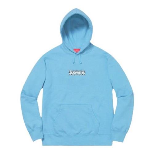 Limited Edition Bandana Box Logo Hoodie Supreme , Blue , Heren